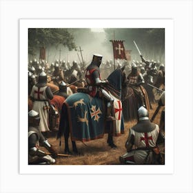 Knights Of The Round Table 1 Art Print