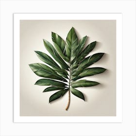 Palm Leaf Art Print