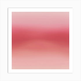 Pink Blurred Background Art Print