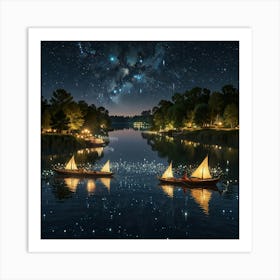 Starry Night 26 Art Print