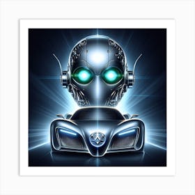 Futuristic Car Design Art Print