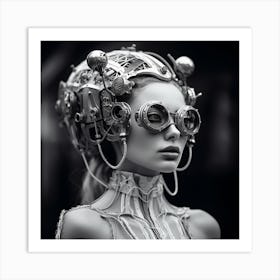 Steampunk Girl 26 Art Print