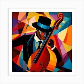 Jazz Musician 63 Art Print
