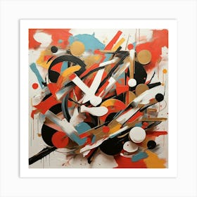 Abstract Painting Art Painting 2 Art Print