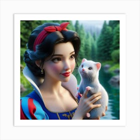 Disney Princess Snow White 💙 Art Print