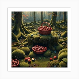 LITCHIES In The Forest Art Print