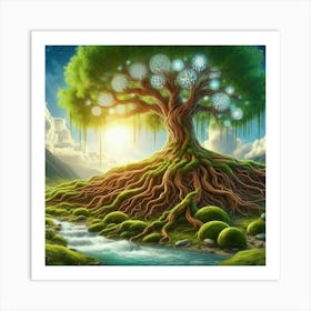 Roots-1 Art Print