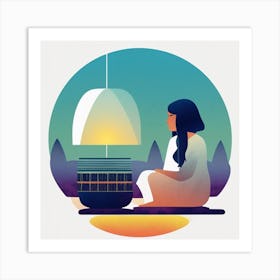 Relaxation Art Print