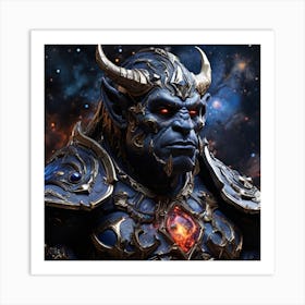 Warcraft Demon Art Print