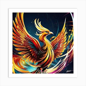 Phoenix 125 Art Print