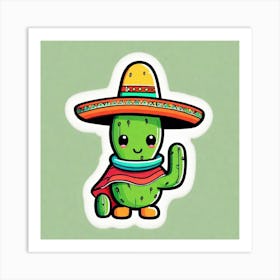 Mexican Cactus 25 Art Print