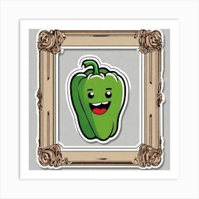 Green Pepper 2 Art Print