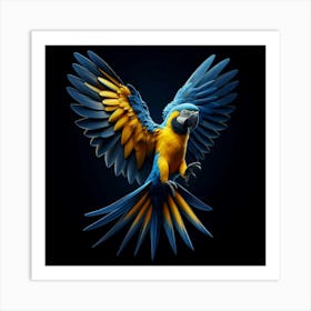 Parrot Stock Videos & Royalty-Free Footage Art Print