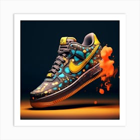 Nike Air Force 1 8 Art Print