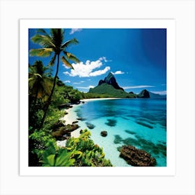 Travel Relaxation Adventure Beach Exploration Leisure Tropical Getaway Scenic Sightseeing (13) Art Print