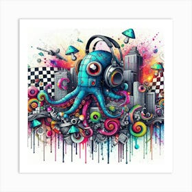 Octopus 22 Art Print