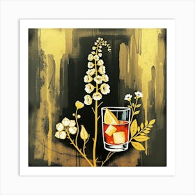 Glass Of Whiskey Art Print