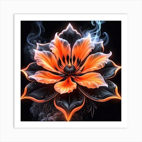 Lotus Flower 1 Art Print