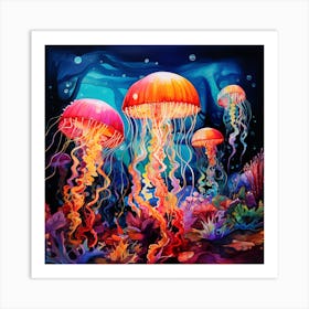 Jellyfish 24 Art Print