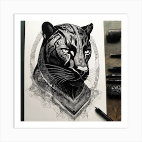 Panther Art Print