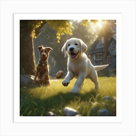 Secret Life Of Pets Art Print