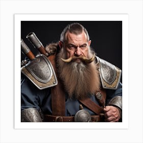 Viking Warrior Art Print