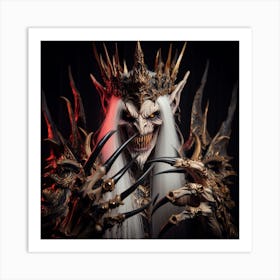 Demon King 3 Art Print