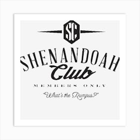 Shenandoah Club Art Print