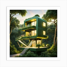 House In The Forest 2 Art Print