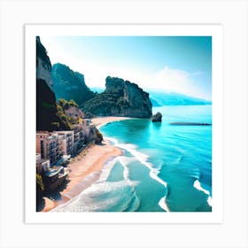 Aeolian Coast 1 Art Print