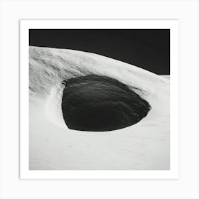 Hole In The Ice Art Print