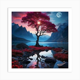 Lone Tree Art Print