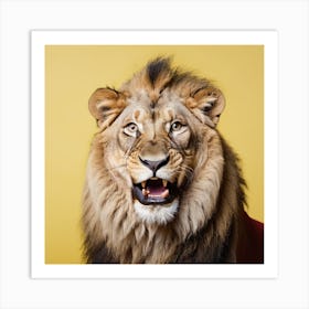 Lion Portrait Art Print