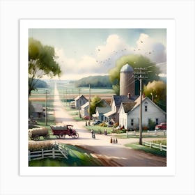 Country Road Art Print