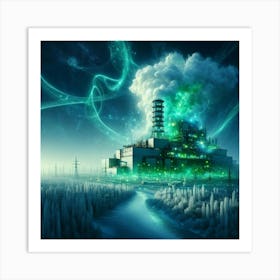 Nuclear Power Plant 1 Art Print