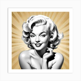 Marilyn Monroe 1 Art Print