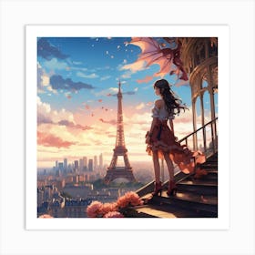 Eiffel Tower Art Print