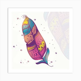 Feather Feather Feather Art Print