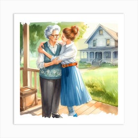 Grandma'S House Art Print
