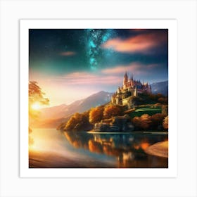 Castle In The Sky 36 Art Print