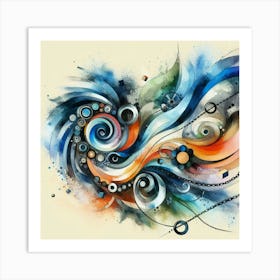 Abstract Painting 2 Art Print