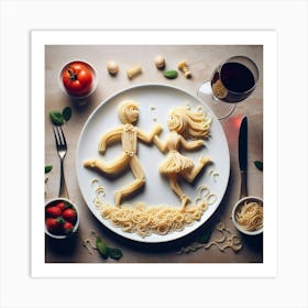 Pasta Art Art Print