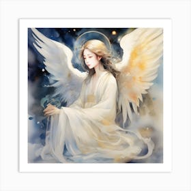 Beautiful Angel Art Print