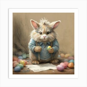 Easter Bunny 31 Art Print