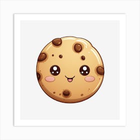 Kawaii Cookie Art Print