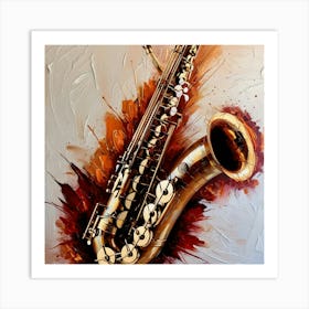 Saxophone 1 Art Print