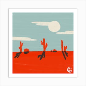 Desert (Contrasti Pt 1) Art Print