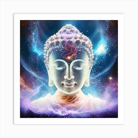 Buddha meditation #3 1 Art Print