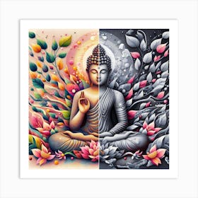 Buddha 47 Art Print