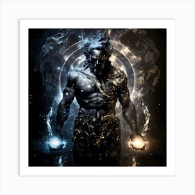 God Of Light Art Print